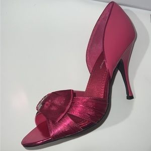 Newport News Pink Peep Toes
